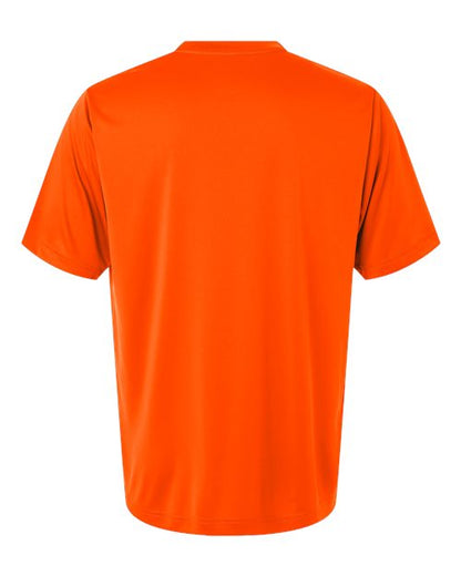 CORE365 CE10 Safety Orange performance shirt - Back view