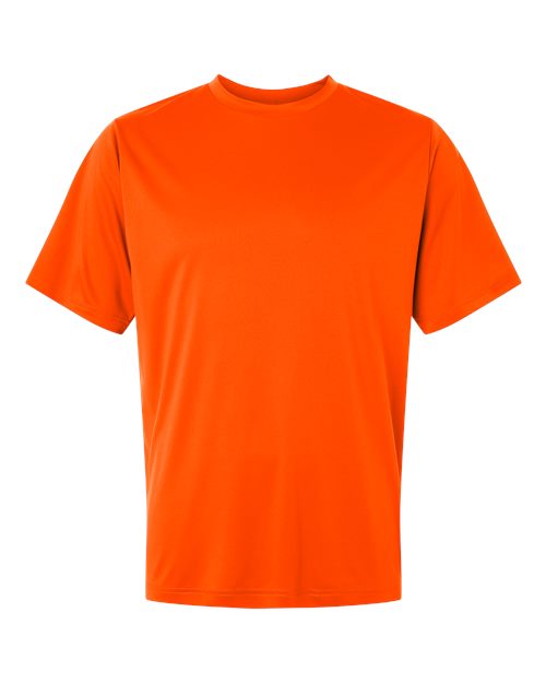 CORE365 CE10 Safety Orange performance shirt - Front view