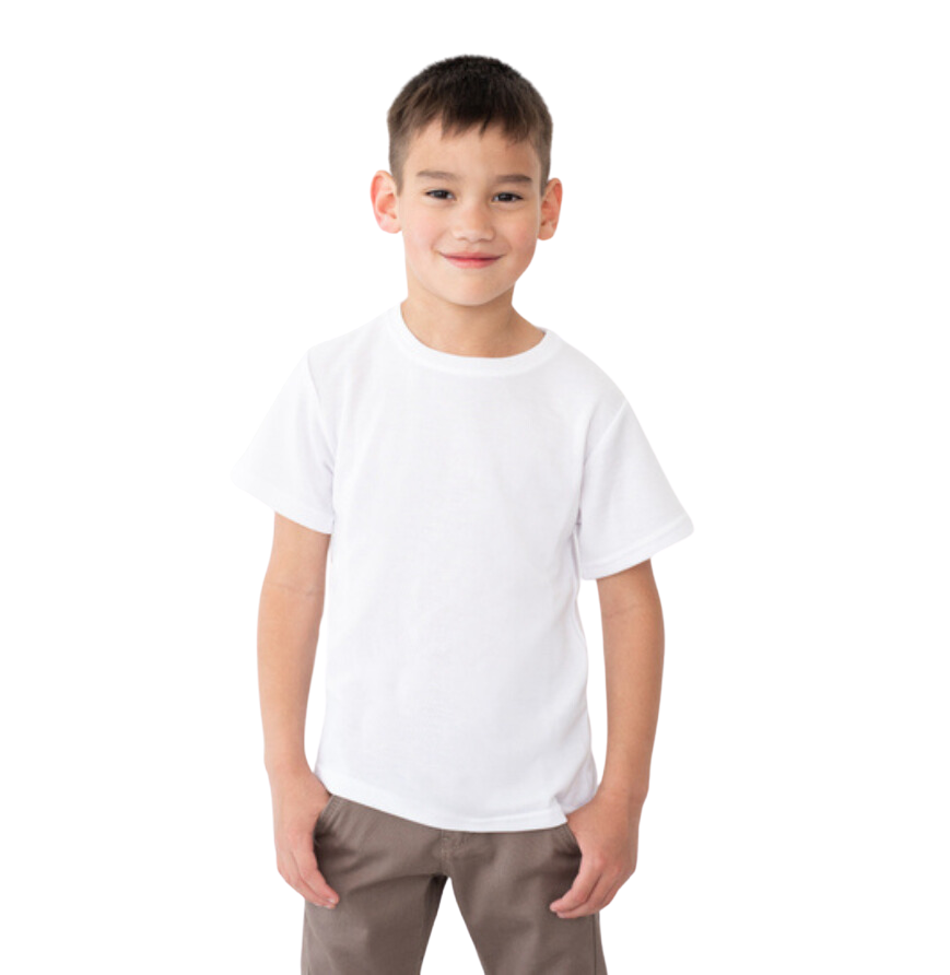 RBS Basic Youth Tee custom Gildan G500B in White