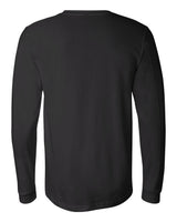 BELLA+CANVAS 3501 Black - back, blank shirt