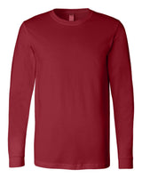 BELLA+CANVAS 3501 Cardinal - front, blank shirt