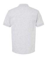 Gildan 8800 Ash polo - Back view