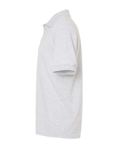 Gildan 8800 Ash polo - Sleeve and side view
