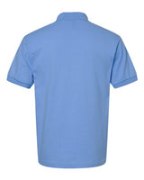 Gildan 8800 Carolina Blue polo - Back view