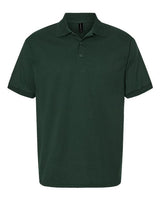 Gildan 8800 Forest Green polo - Front view