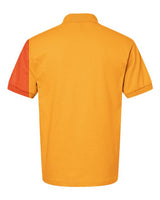 Gildan 8800 Gold polo - Back view