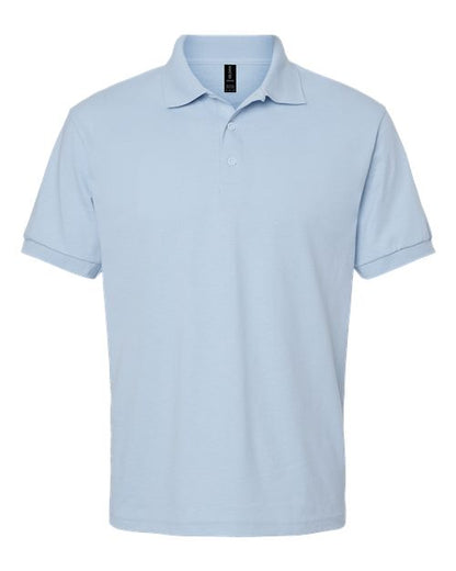 Gildan 8800 Light Blue polo - Front view