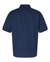 Gildan 8800 Navy polo - Back view