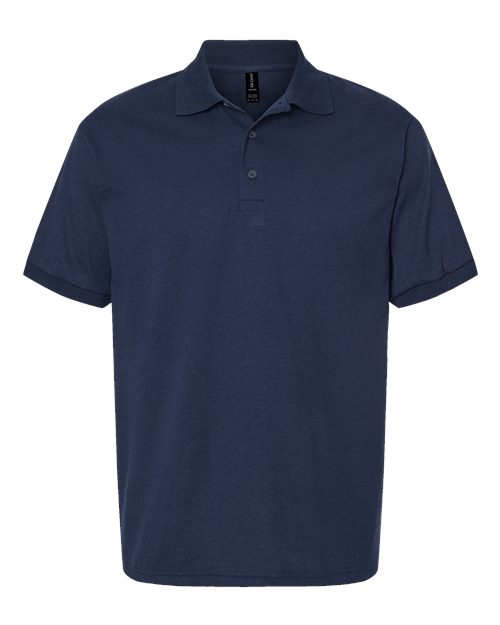 Gildan 8800 Navy polo - Front view