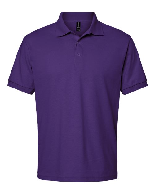 Gildan 8800 Purple polo - Front view