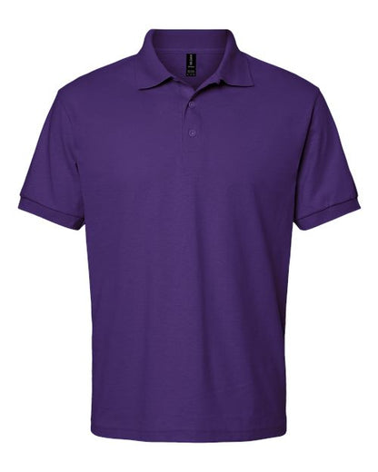 Gildan 8800 Purple polo - Front view