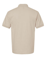 Gildan 8800 Sand polo - Back view