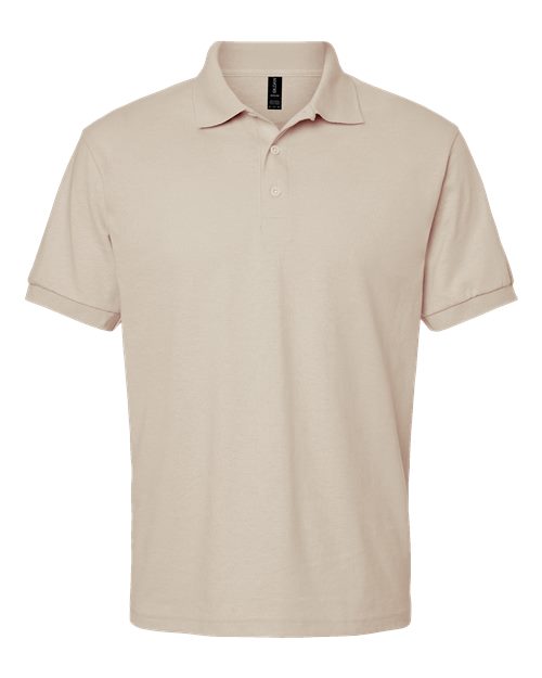 Gildan 8800 Sand polo - Front view