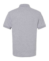 Gildan 8800 Sport Grey polo - Back view