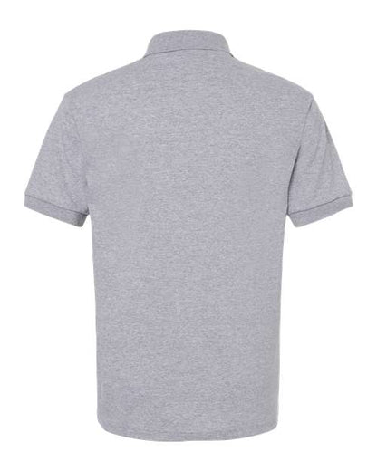 Gildan 8800 Sport Grey polo - Back view