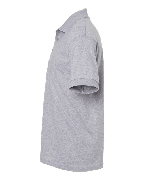 Gildan 8800 Sport Grey polo - Sleeve and side view