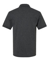 Gildan 8800 Dark Heather polo - Back view