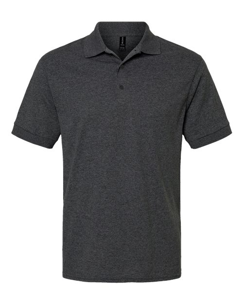 Gildan 8800 Dark Heather polo - Front view