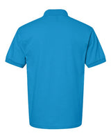 Gildan 8800 Sapphire polo - Back view