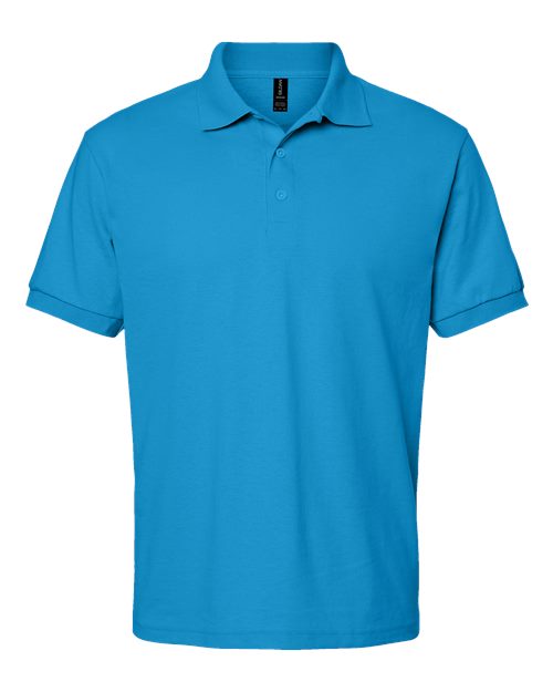 Gildan 8800 Sapphire polo - Front view