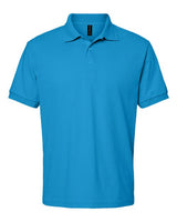 Gildan 8800 Sapphire polo - Front view