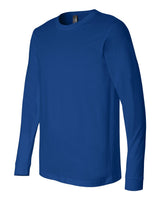 BELLA+CANVAS 3501 True Royal - alternate front, blank shirt
