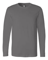 BELLA+CANVAS 3501 Asphalt - front, blank shirt