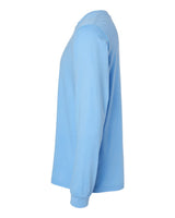 BELLA+CANVAS 3501 Carolina Blue - side, blank shirt