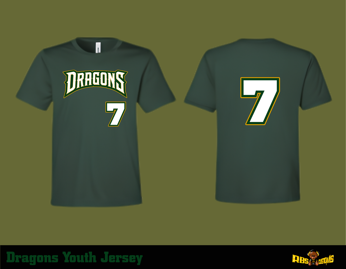 Dragons Jersey/Shirt & Cap Combo