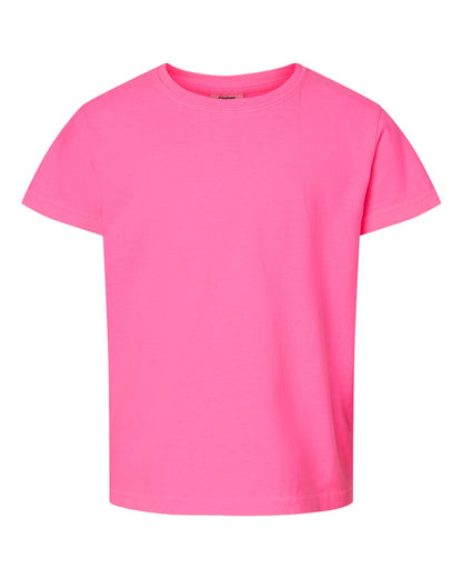 RBS Premium Youth Tee in Neon Pink