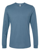 BELLA+CANVAS 3501 Steel Blue - front, blank shirt