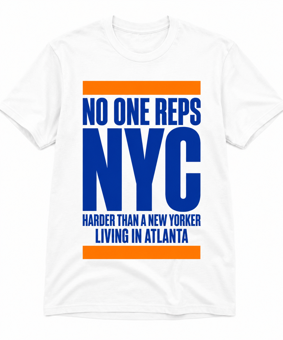 No One Reps NYC Harder Than A New Yorker Living In Atlanta Championship Tee