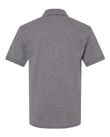 Gildan 8800 Graphite Heather polo - Back view