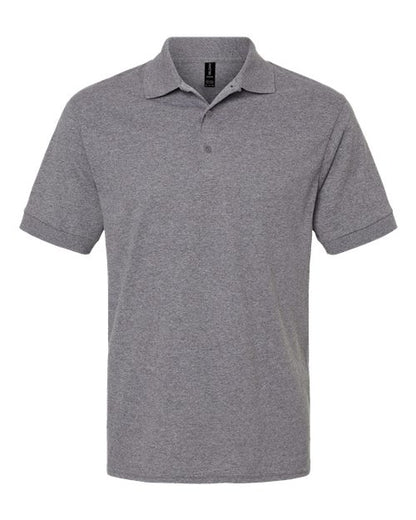 Gildan 8800 Graphite Heather polo - Front view