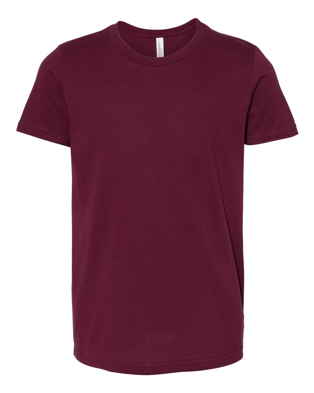 Youth Standard Tee in Maroon
