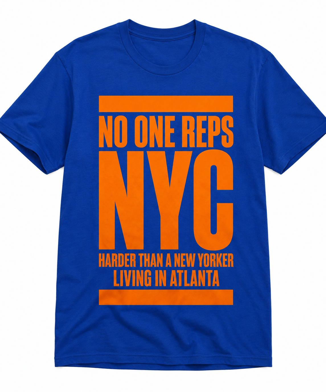 No One Reps NYC Harder Than A New Yorker Living In Atlanta Championship Tee
