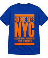 No One Reps NYC Harder Than A New Yorker Living In Atlanta Championship Tee