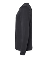 BELLA+CANVAS 3501 Vintage Black - side, blank shirt