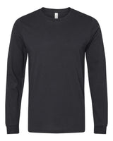 BELLA+CANVAS 3501 Vintage Black - front, blank shirt