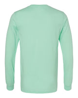 BELLA+CANVAS 3501 Mint - back, blank shirt