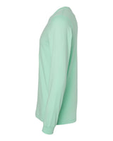 BELLA+CANVAS 3501 Mint - side, blank shirt