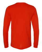 BELLA+CANVAS 3501 Poppy - back, blank shirt