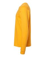 BELLA+CANVAS 3501 Gold - side, blank shirt