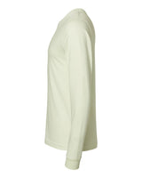 BELLA+CANVAS 3501 Citron - side, blank shirt