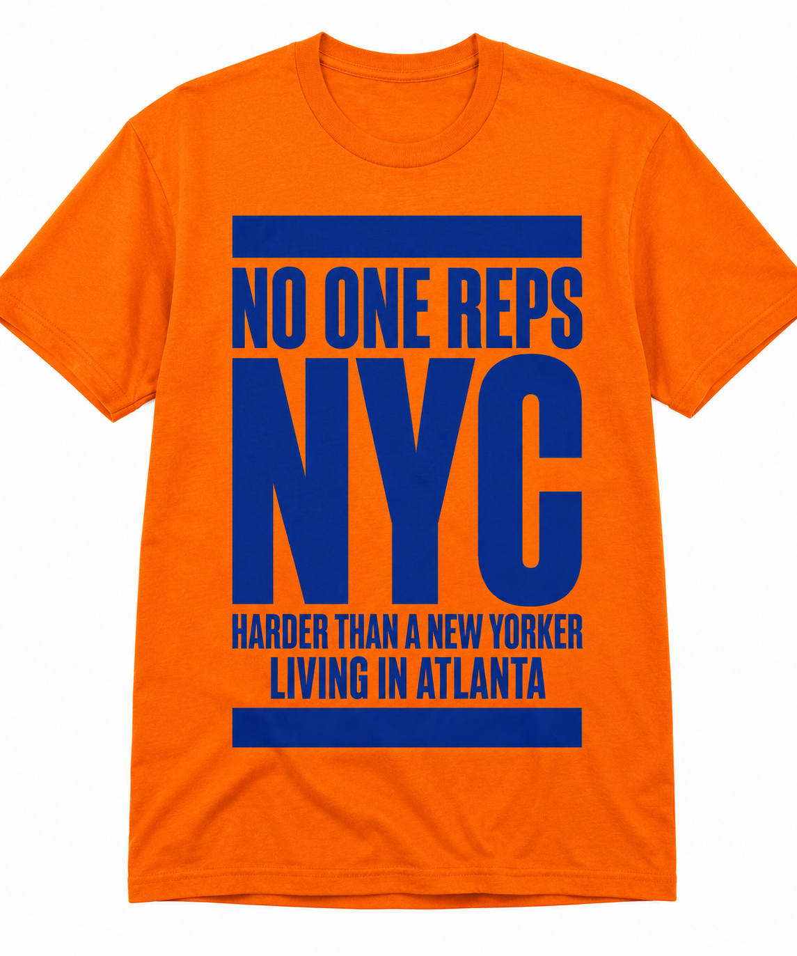 No One Reps NYC Harder Than A New Yorker Living In Atlanta Championship Tee