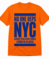 No One Reps NYC Harder Than A New Yorker Living In Atlanta Championship Tee