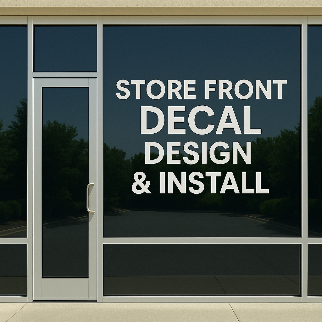 Custom Storefront Window Graphics