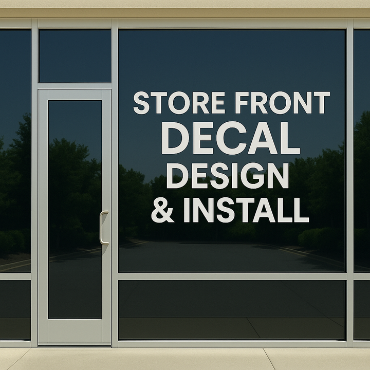 Custom Storefront Window Graphics