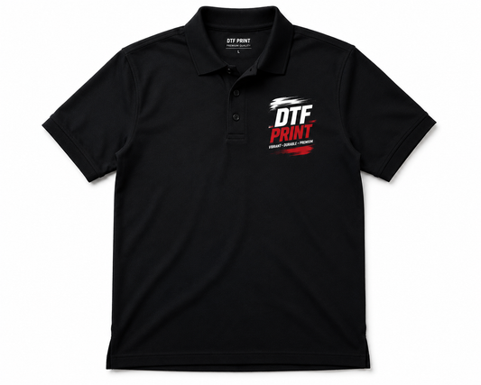 Custom DTF Polo - Left Chest Print