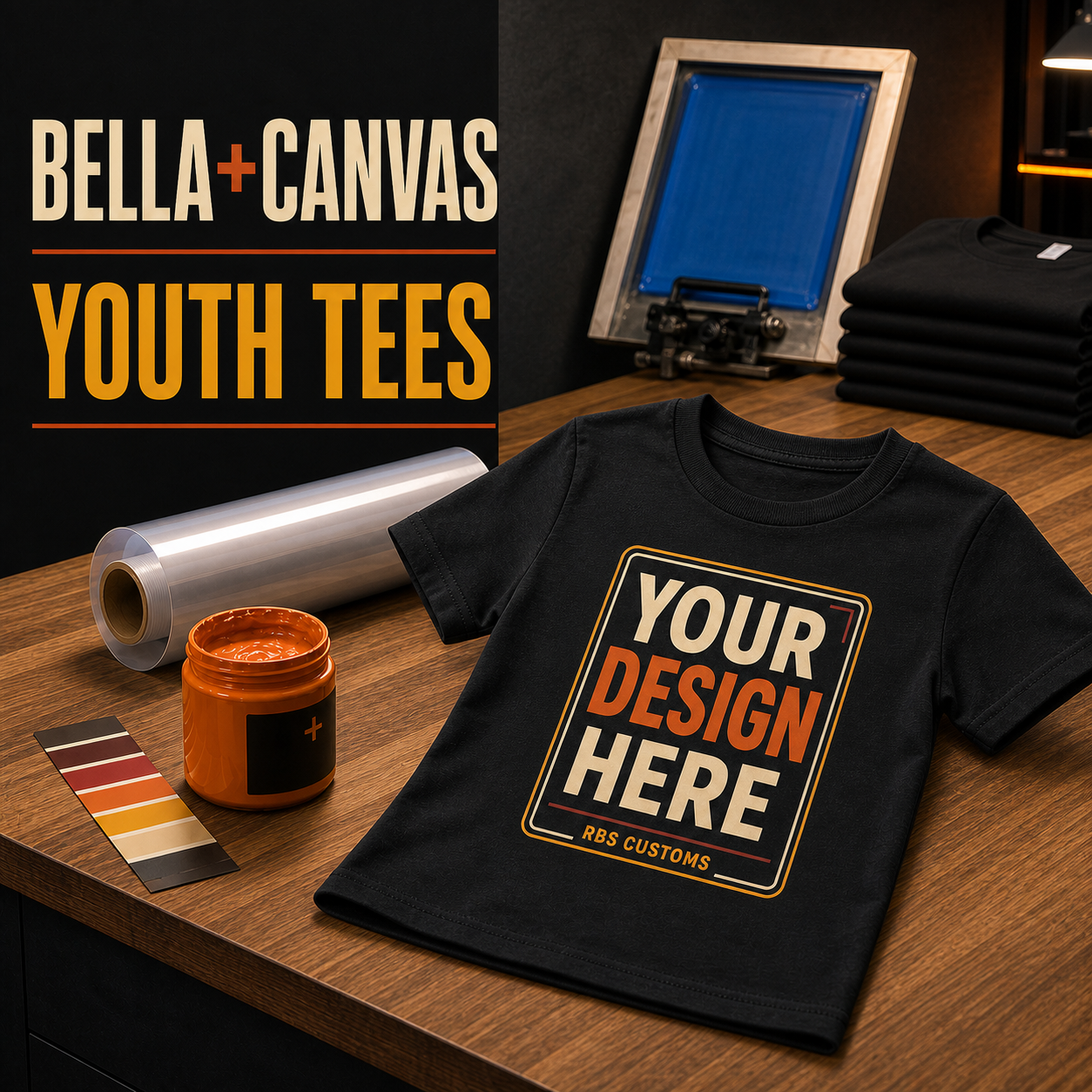 Youth Standard Tee – Bella+Canvas 3001Y Youth Jersey Tee